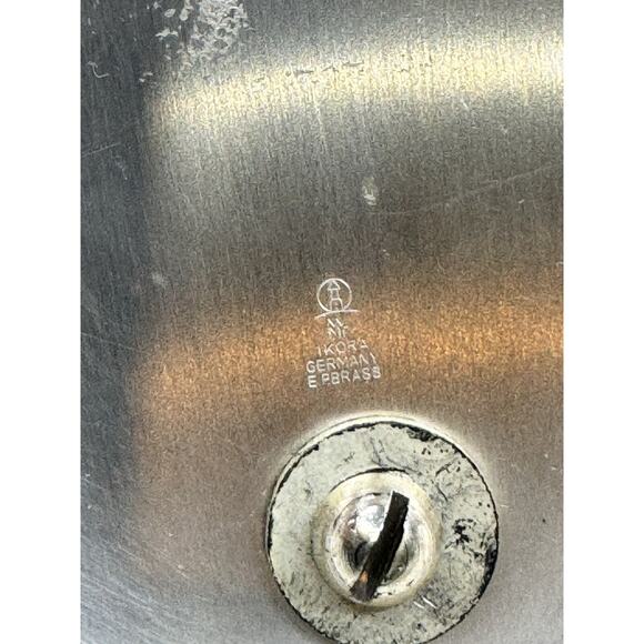 Antique WMF Ikora Germany Silverplate Tulip Art Deco Candelabra Candle Holder - Picture 8 of 13